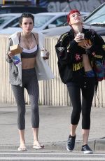 BELLA and DANI THORNE Out in Los Angeles 02/01/2017