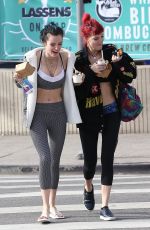BELLA and DANI THORNE Out in Los Angeles 02/01/2017