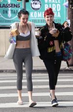 BELLA and DANI THORNE Out in Los Angeles 02/01/2017