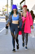 BELLA and DANI THORNE Out in West Hollywood 02/04/2017