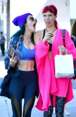 BELLA and DANI THORNE Out in West Hollywood 02/04/2017