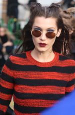 BELLA HADID and KENDALL JENNER at a McDonalds in New York 02/15/2017
