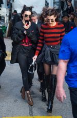 BELLA HADID and KENDALL JENNER at a McDonalds in New York 02/15/2017
