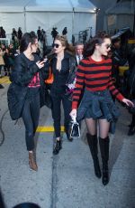 BELLA HADID and KENDALL JENNER at a McDonalds in New York 02/15/2017