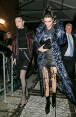 BELLA HADID and KENDALL JENNER at Fendi Party in New York 02/10/2017