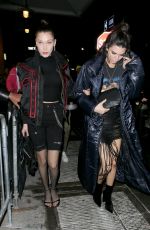 BELLA HADID and KENDALL JENNER at Fendi Party in New York 02/10/2017
