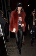 BELLA HADID and KENDALL JENNER at Sexy Fish Restaurant in London 02/18/2017