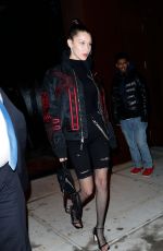 BELLA HADID Arrives at Fendi Party in New York 02/10/2017