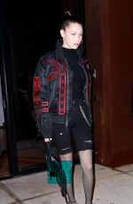BELLA HADID Arrives at Fendi Party in New York 02/10/2017