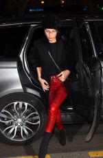 BELLA HADID Arrives at Four Seasons Hotel in Paris 02/27/2017