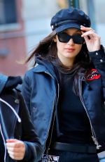 BELLA HADID Arrives at Gigi
