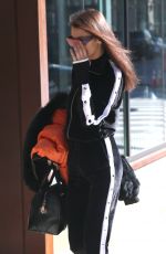 BELLA HADID Arrives at Gigi