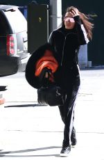 BELLA HADID Arrives at Gigi