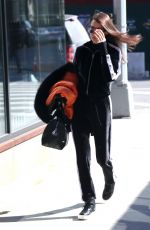 BELLA HADID Arrives at Gigi