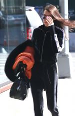 BELLA HADID Arrives at Gigi