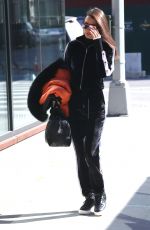 BELLA HADID Arrives at Gigi