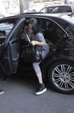 BELLA HADID Arrives at Her Hotel in Milan 02/21/2017