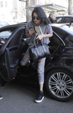 BELLA HADID Arrives at Her Hotel in Milan 02/21/2017