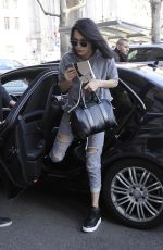 BELLA HADID Arrives at Her Hotel in Milan 02/21/2017