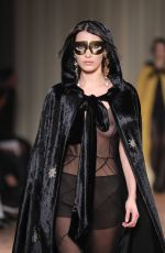 BELLA HADID at Alberta Ferretti Fashion Show in Milan 02/22/2017