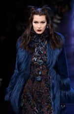 BELLA HADID at Anna Sui Fashion Show in New York 02/15/2017