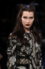 BELLA HADID at Anna Sui Fashion Show in New York 02/15/2017