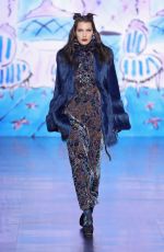 BELLA HADID at Anna Sui Fashion Show in New York 02/15/2017