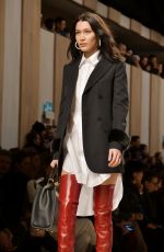 BELLA HADID at Fendi Fashion Show in Milan 02/23/2017