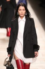 BELLA HADID at Fendi Fashion Show in Milan 02/23/2017