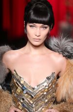 BELLA HADID at Moschino Fashion Show at Milan Fashion Week 02/23/2017