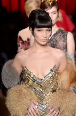 BELLA HADID at Moschino Fashion Show at Milan Fashion Week 02/23/2017