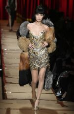 BELLA HADID at Moschino Fashion Show at Milan Fashion Week 02/23/2017