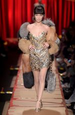 BELLA HADID at Moschino Fashion Show at Milan Fashion Week 02/23/2017