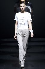 BELLA HADID at Prabal Gurung Fashion Show at NYFW in New York 02/12/2017