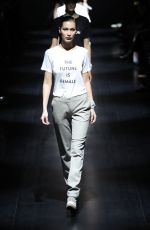 BELLA HADID at Prabal Gurung Fashion Show at NYFW in New York 02/12/2017