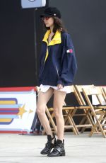 BELLA HADID at Tommy Hilfiger Fashion Show Rehersal in Venice 02/08/2017