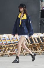 BELLA HADID at Tommy Hilfiger Fashion Show Rehersal in Venice 02/08/2017