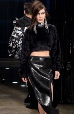 BELLA HADID at Versus Versace Fashion Show in London 02/18/2017