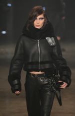 BELLA HADID at Versus Versace Fashion Show in London 02/18/2017
