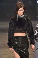 BELLA HADID at Versus Versace Fashion Show in London 02/18/2017