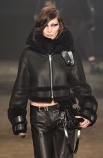 BELLA HADID at Versus Versace Fashion Show in London 02/18/2017