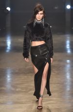 BELLA HADID at Versus Versace Fashion Show in London 02/18/2017