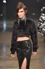 BELLA HADID at Versus Versace Fashion Show in London 02/18/2017
