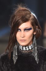 BELLA HADID at Versus Versace Fashion Show in London 02/18/2017
