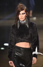 BELLA HADID at Versus Versace Fashion Show in London 02/18/2017