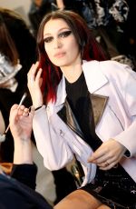 BELLA HADID at Vesrace Fashion Show at Milan Fashion Week 02/24/2017