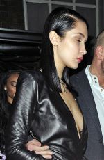 BELLA HADID Leaves Edition Hotel in London 02/20/2017