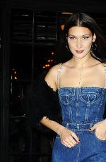 BELLA HADID Night Out in New York 01/31/2017