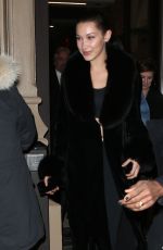 BELLA HADID Night Out in New York 02/13/2017