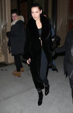 BELLA HADID Night Out in New York 02/13/2017